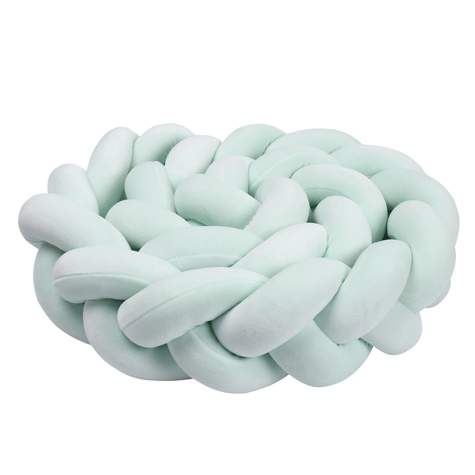 Tour de lit Tressé - Turquoise